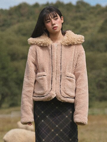 Fur-collar Dumble Jumper
