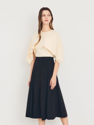 베이직 플레어 스커트 