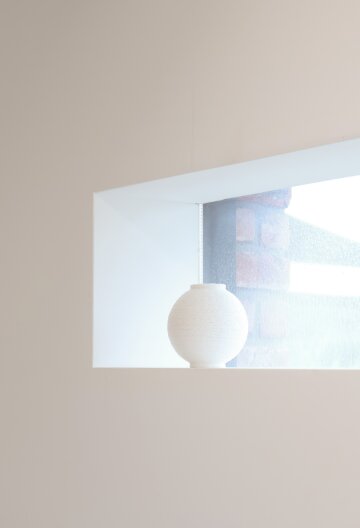 사계절 작은 달 항아리