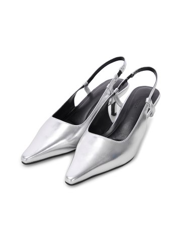 Luna slingback Silver