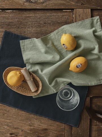 빨아쓰는 면 테이블 매트 6colors