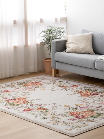 로맨틱 페르시안 거실 대형 러그 3colors 3size