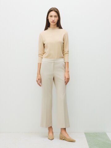 미니멀 밴딩 부츠컷 팬츠 