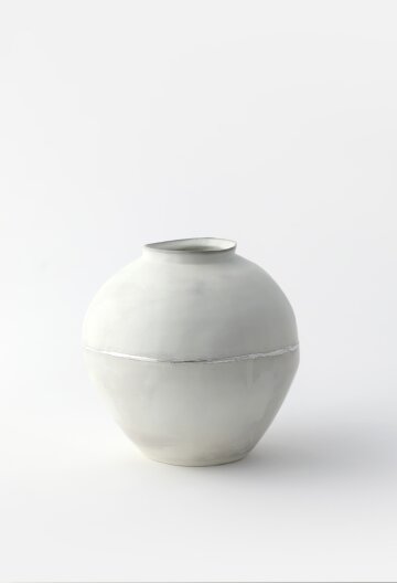 백월달항아리 중