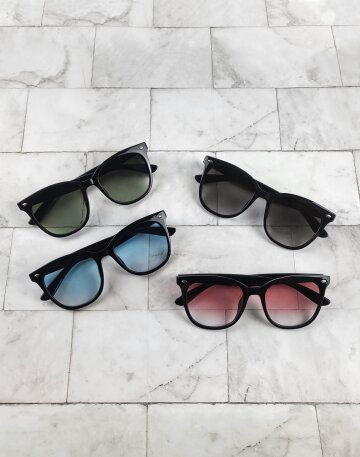 보에즈 비오 가벼운 틴트 안경 뿔테 선글라스 남자 여자 UV400 자외선차단 패키지 포함