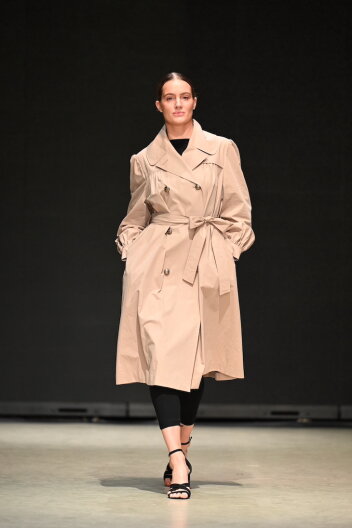 [바바단독세일] Saint Germain Trench coat 레떼르넬 오버핏 셔링 트렌치코트