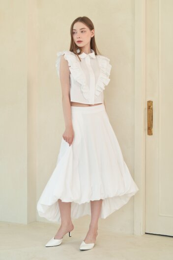 [입점세일] Pumpkin Skirt (long) 레떼르넬 펌킨 벌룬 스커트