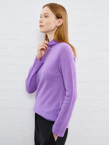 홀가먼트 베이직 폴라 니트 