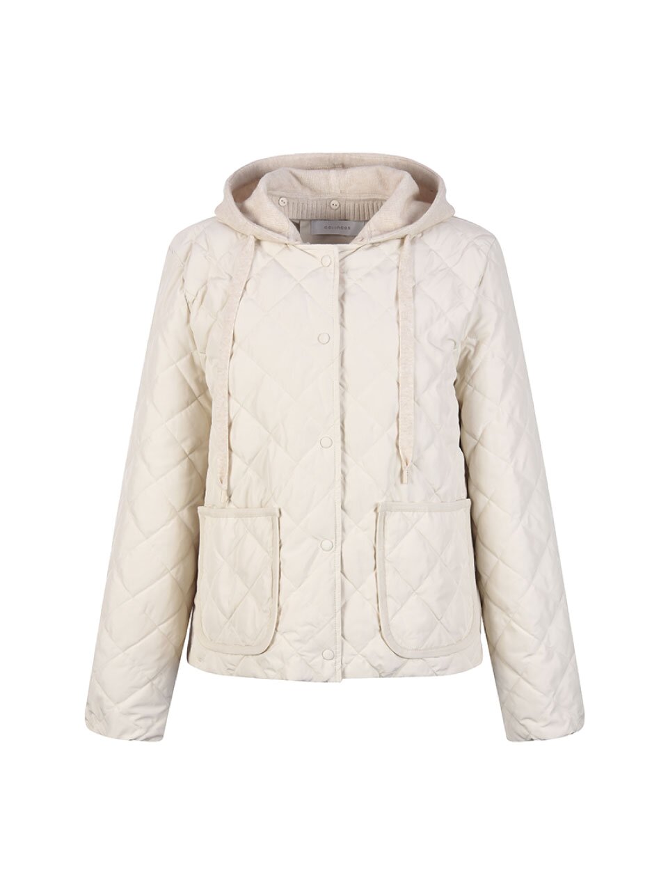 코인코즈 코인코즈 퀼팅 후드 탈부착 패딩 점퍼_DP3WM808 DP3WM808