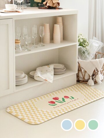 모닝튤립 주방쿠션매트