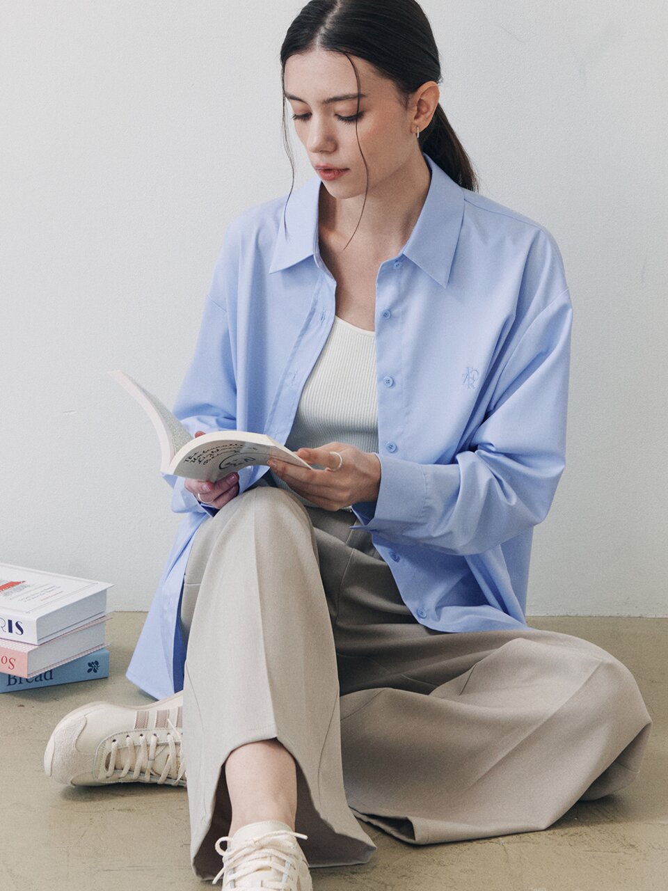 [6컬러] 링클 프리 셔츠