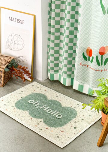 웨이브테라조 코일도어매트