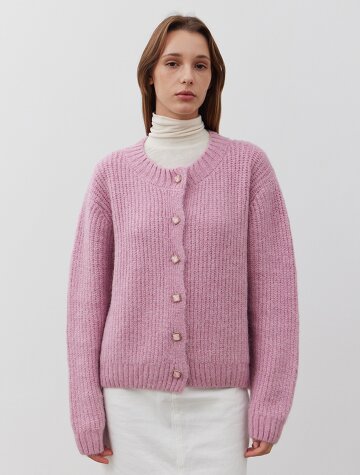  Gemstone Round Cardi_PINK