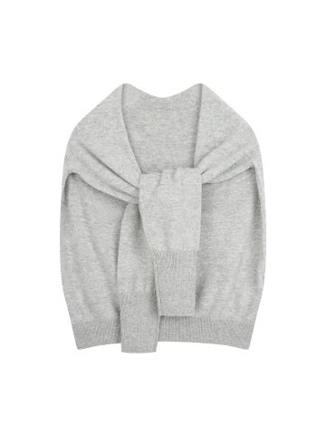 울 베이직 니트 숄 머플러 