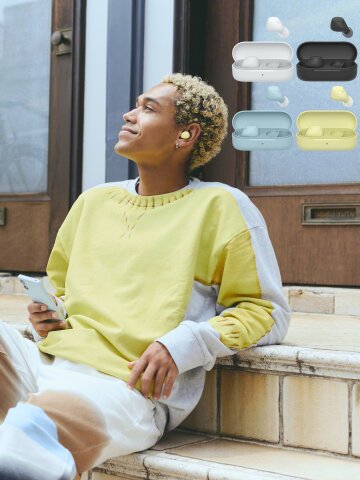 [소니공식] 소니 WF-C510 무선 이어폰