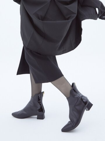 kiko ankle boots_black