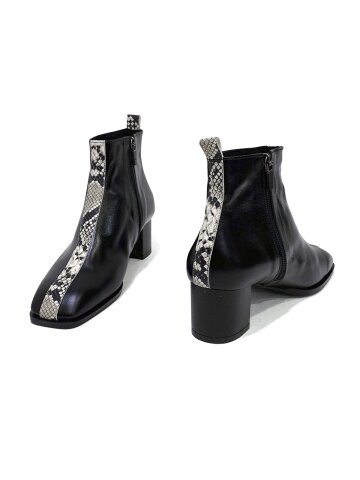 Yury ankle boots_python skin