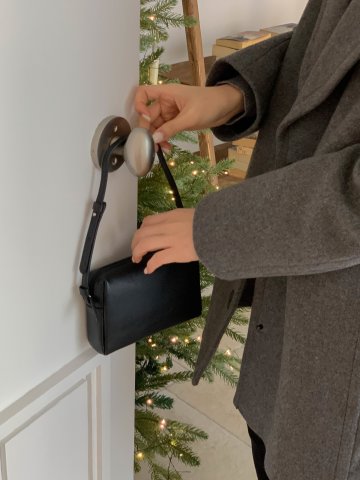 키스 미니백 라지_블랙