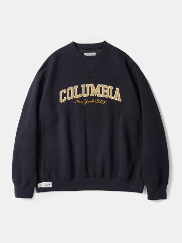 APPLIQUE ARCH FLEECE SWEATSHIRTS 크라운네이비
