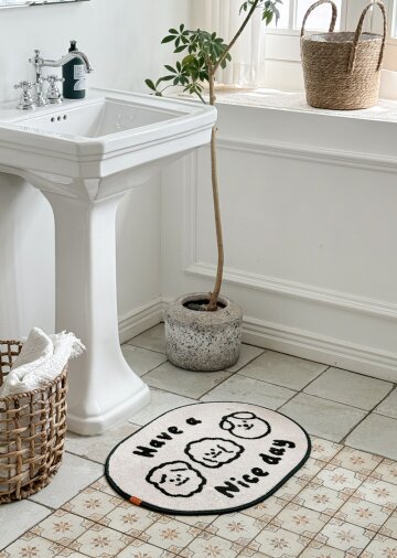 나이스데이 뭉쓰리 자카드 발매트