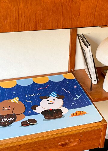 초코파티 뭉쓰리 데스크패드