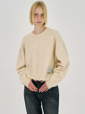 Brushed Soft Knit Oatmeal