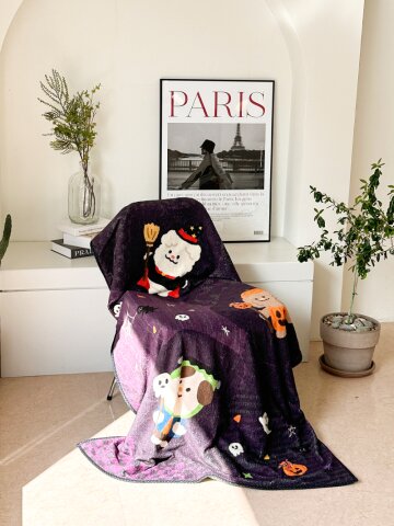 할로윈퀼트 뭉쓰리 포그니 블랭킷