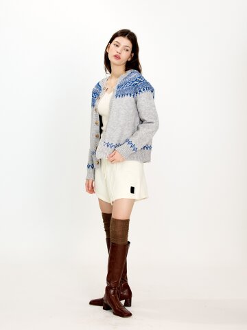 AR_Casual knit short pants_4color