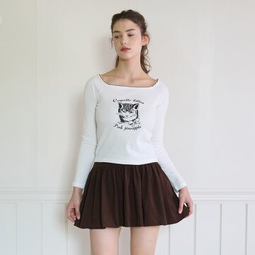 KITTEN LACE TOP _IVORY