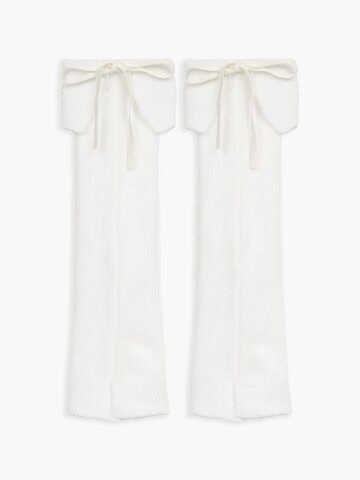 BALLET CUFFED LEG WARMER_WHITE