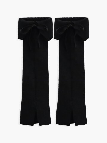 BALLET CUFFED LEG WARMER _BLACK