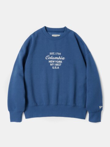 CU BIG SCRIPT WOMEN TERRY SWEATSHIRTS 프렌치블루