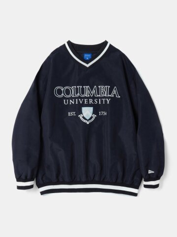 CU SHIELD WOVEN PULLOVER 크라운네이비