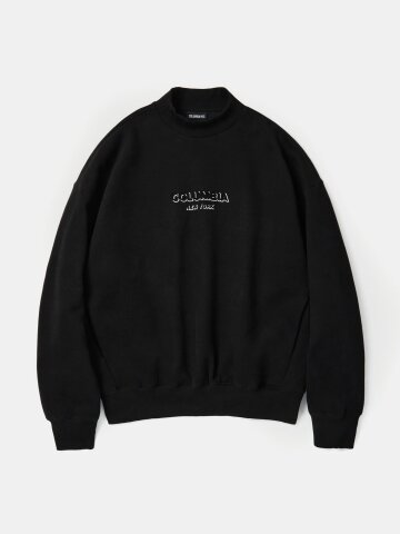B/S NY MOC NECK H/FLEECE SWEATSHIRTS 블랙