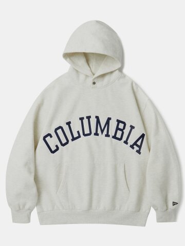 CU BIG ARCH H/FLEECE HOODIE 오트밀