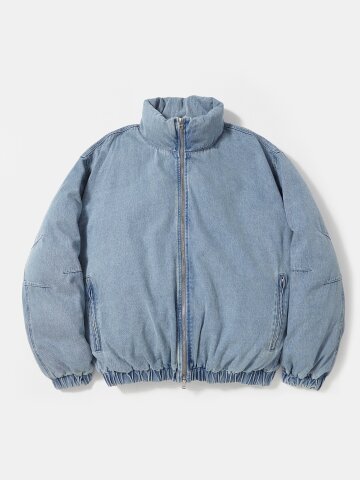 B/S STREET DENIM OVER PUFFER 라이트데님