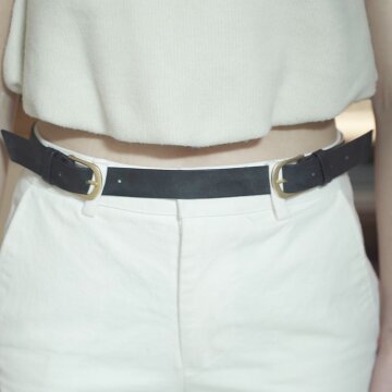 [ LOVE BELT | Dark navy ] 러브벨트