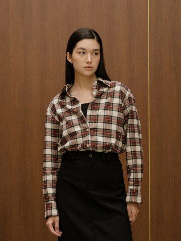 캐롤 체크 시그니처 셔츠