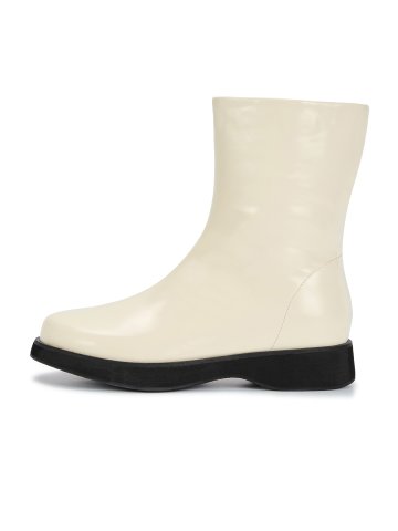 Chelesea half boots_beige