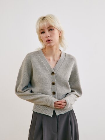Curve cardigan_beige