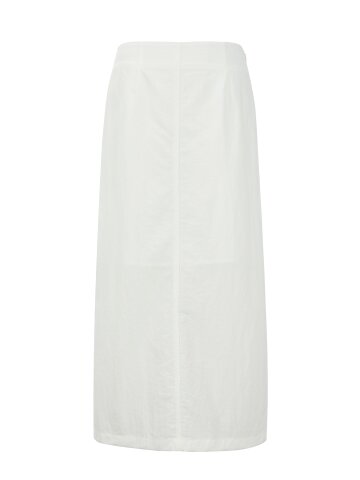 Cloud slit skirt_ivory