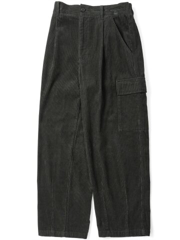 Corduroy cargo pants Grey