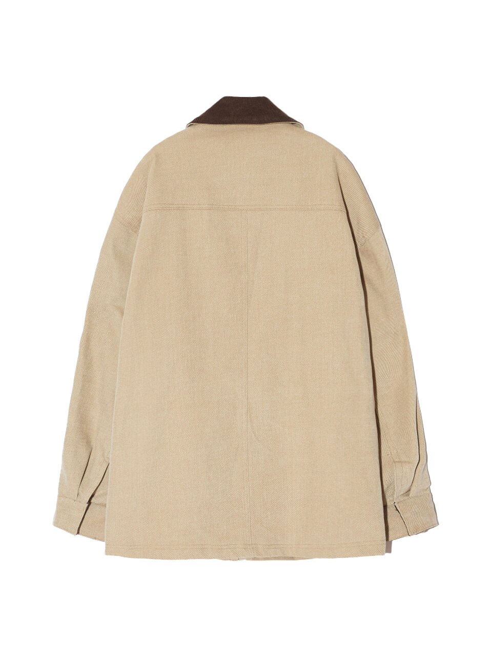 Corduroy Cotton Field Jacket  - Beige
