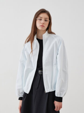 발렌틴 어텀 윈드브레이커점퍼 - 화이트