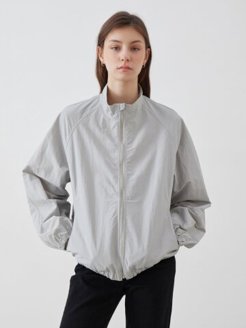 발렌틴 어텀 윈드브레이커점퍼 - 그레이