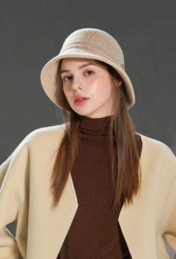 제나(Jenna) 울 버킷햇 