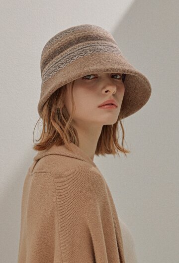 알리사(Alyssa) 울 버킷햇 