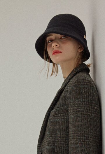 엘버(elva) 울 버킷햇 