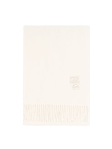 PREMIUM PURE WOOL 100 MUFFLER [ SNOW ] - 프리미엄 울 100 머플러 (M001SN)