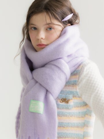 FAIRY COTTON MUFFLER [LILAC] - FAIRY 코튼 머플러 (M002LL)